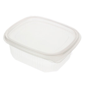 Plastic scharnierende Deli-Container microgolfbaar PP 1500ml (25 stuks)