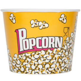 Papieren Popcorn doosje 5400ml 22,5x16x21cm (150 stuks)