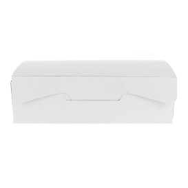 Gebakdoos karton Witte 500g wit 18,2x13,6x5,2cm (25 stuks)