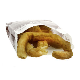 Papieren voedsel zak voor Churros Vetvrij 18+7x32cm (250 stuks) 