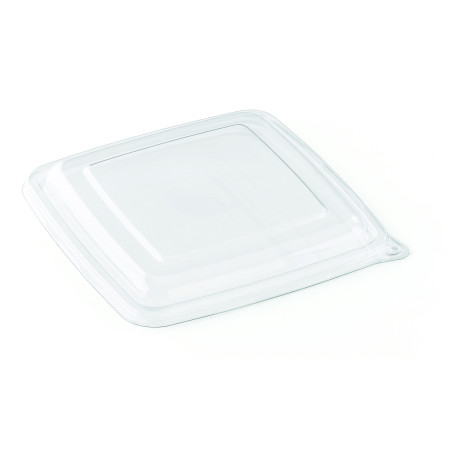 Plastic PET Deksel transparant voor Kom 17x17cm (300 stuks)