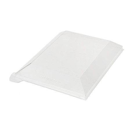 Plastic PET Deksel transparant 13x6,5cm (100 stuks)