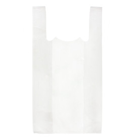 Plastic T-shirt tas wit 40x60cm (3000 stuks)