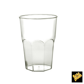 Plastic beker Cocktail PS transparant Ø8,4cm 350ml (420 stuks)