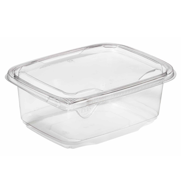 Plastic deli Container PET onverbrekelijk 1000ml 18x14x7cm (65 stuks) 