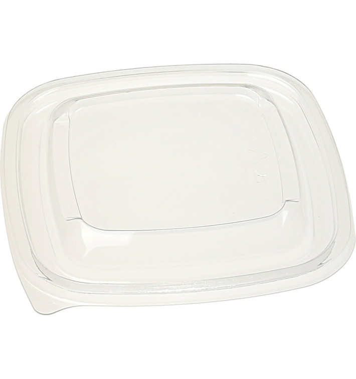 Plastic PET Deksel voor Plastic Kom 125x125mm (500 stuks)