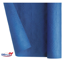 Papieren tafelkleed rol donkerblauw 1,2x7m (25 stuks)