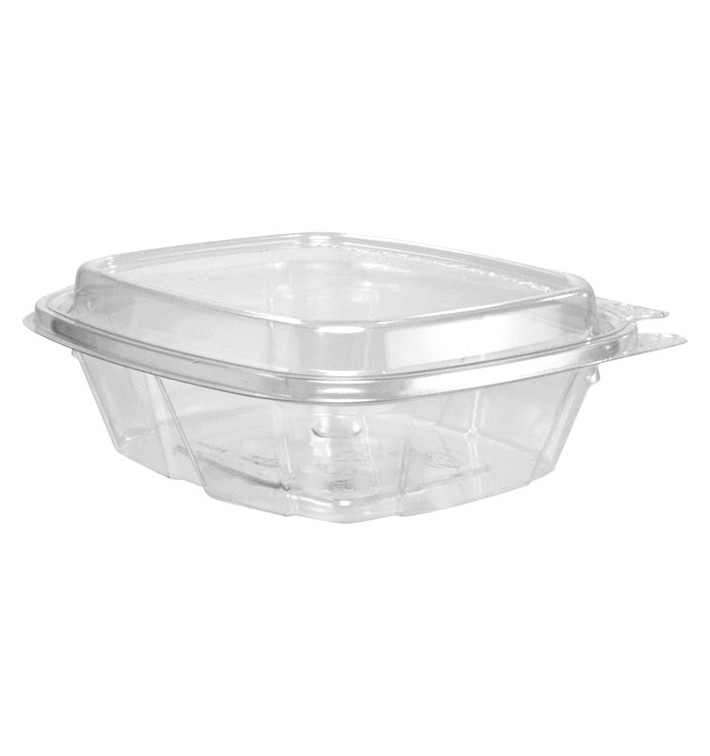 Plastic deli Container PET onverbrekelijk hoge koepel Deksel 240ml (200 stuks)