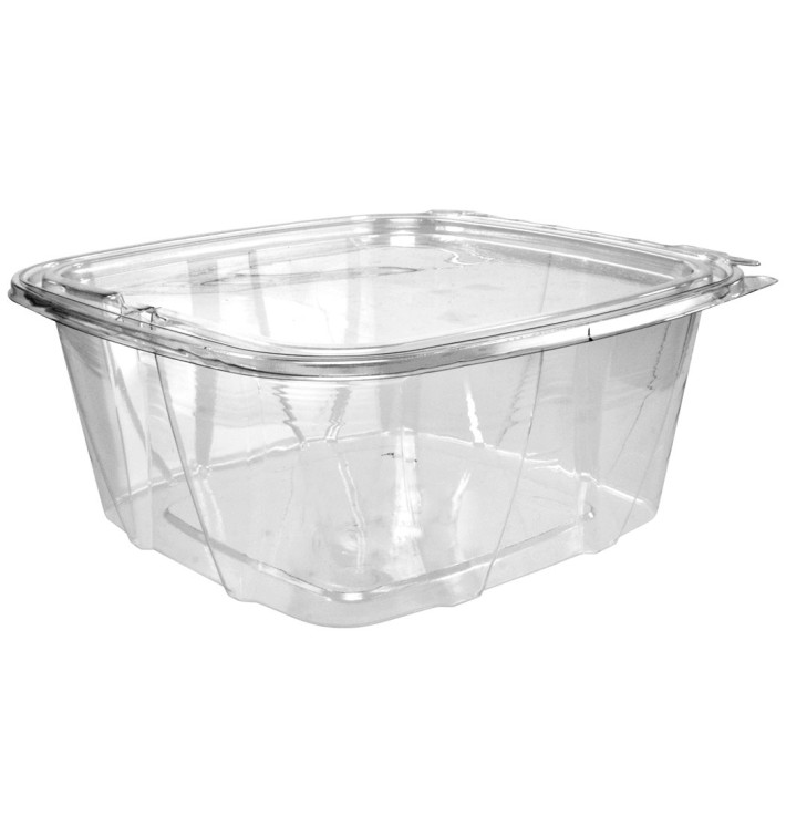 Plastic deli Container PET onverbrekelijk koepel Deksel Plat 1893ml (200 stuks)