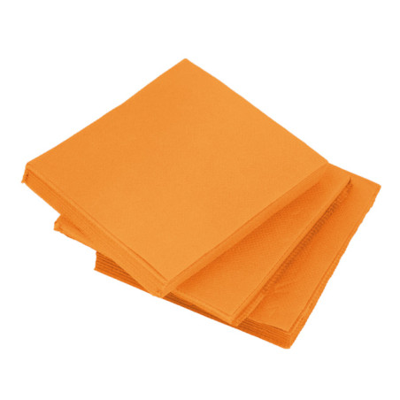 Double Point Cocktail Servet oranje 20x20cm 2C (3.240 stuks)