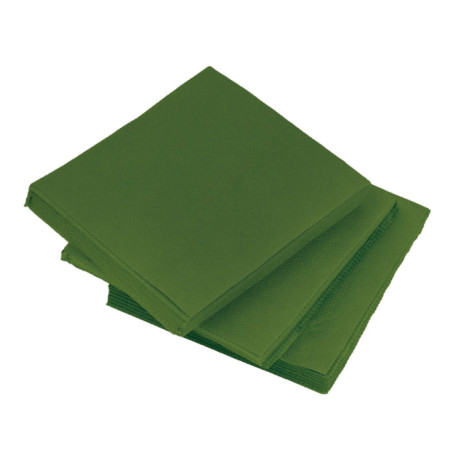 Papieren servet Micropunt groen 20x20cm 2C (2.400 stuks)