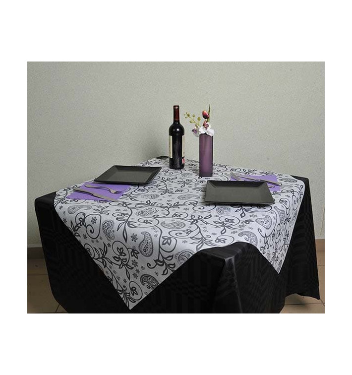 Novotex placemat "Cachemir" wit 120x120cm (150 stuks) 