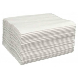 Wegwerp Spunlace handdoek voor manicure pedicure wit 30x40cm 50g/m² (2000 stuks)