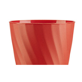 Plastic PP beker "X-Table" oranje 320ml (128 stuks)