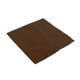 Airlaid Servet bruin 40x40cm (50 stuks) 