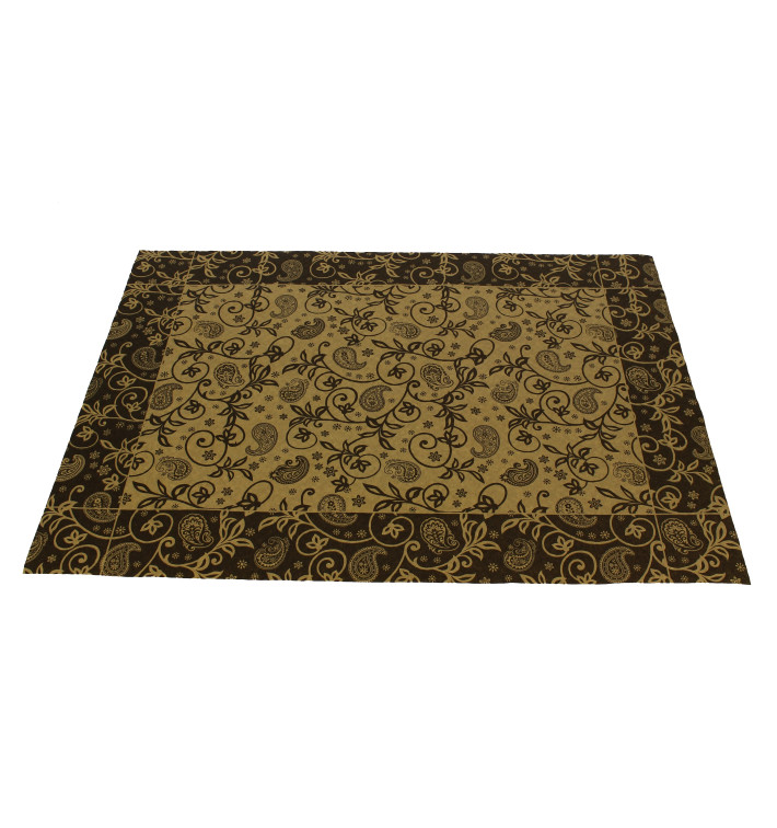 Papieren Placemats 30x40cm kraft "Cachemir" 50g (2500 stuks)