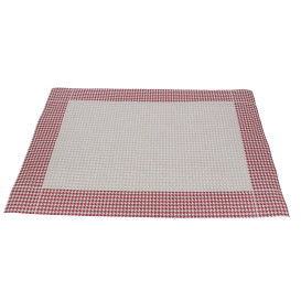 Papieren Placemats 30x40cm "Pata Gallo" bordeauxrood 50g (2500 stuks)