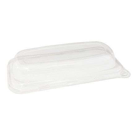 Plastic Deksel voor Suikerriet brood Container 20x10x3cm (50 stuks) 