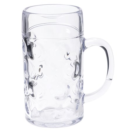 Herbruikbaar Durable Bierpul SAN 1.000ml (6 Stuks)