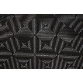 Novotex Tafelkleed rol zwart "Espiral" P40cm 1,2x50m (1 stuk)