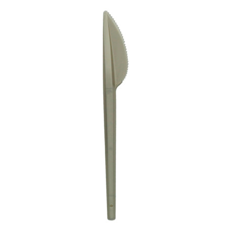 Plastic PS mes  zilver 16,5cm (600 stuks)