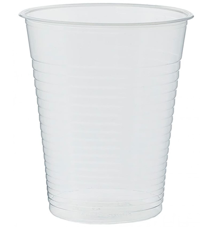 Plastic PS beker transparant 200ml Ø7,0cm (50 stuks) 