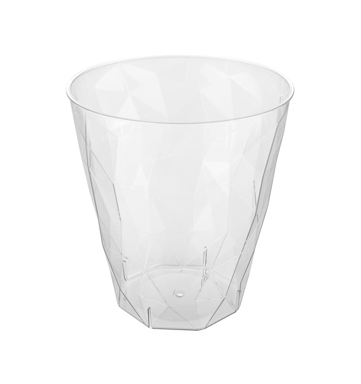 Plastic PS beker "Ice" transparant Kristal 340 ml (420 stuks)