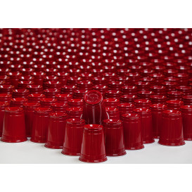 Plastic PS beker Amerikaanse Red Party Bekers 470ml (1000 stuks)