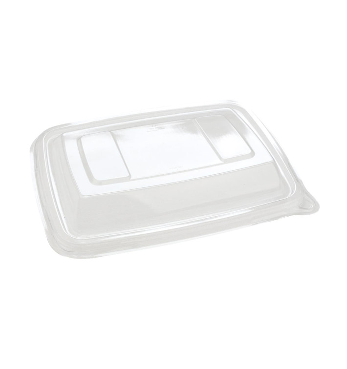 Plastic PET Deksel voor "Vision" Container 16,5x23cm (75 stuks) 