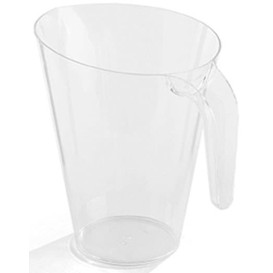 Plastic pot PS Herbruikbaar transparant 1.500 ml (1 stuk)
