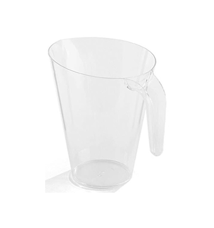 Plastic pot PS Herbruikbaar transparant 1.500 ml (20 stuks)