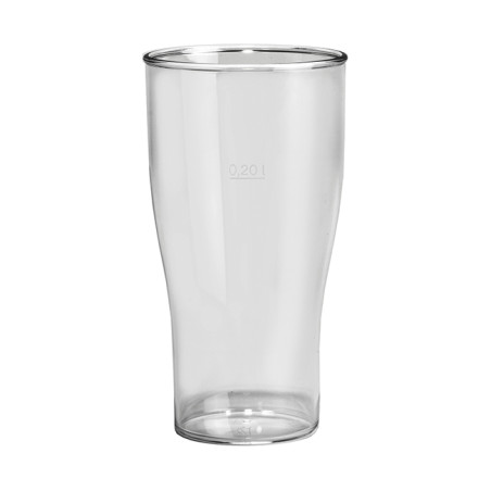 Herbruikbaar Durable Pint Glas SAN Transparant 350ml (5 Stuks)