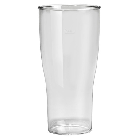 Herbruikbaar Durable Pint Glas SAN Transparant 400ml (5 Stuks) 