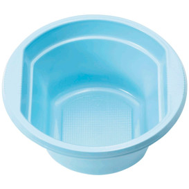 Plastic Kom PS lichtblauw 250ml Ø12cm (660 stuks)