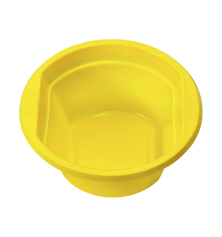 Plastic Kom PS geel 250ml Ø12cm (660 stuks)