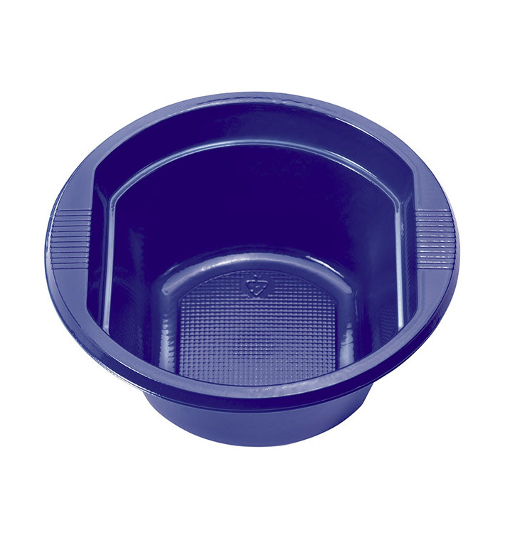 Plastic Kom PS donkerblauw 250 ml Ø12cm (30 stuks) 