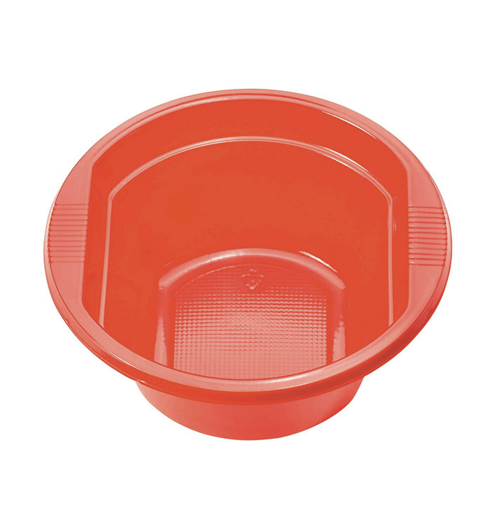 Plastic Kom PS rood 250 ml Ø12cm (660 stuks)