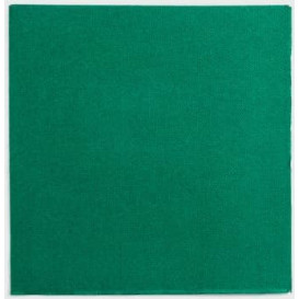 Papieren servet dubbel punt groen 2C 33x33cm (1350 stuks)