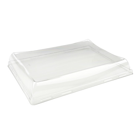 Plastic PET Deksel voor dienblad 23x16cm (50 stuks) 