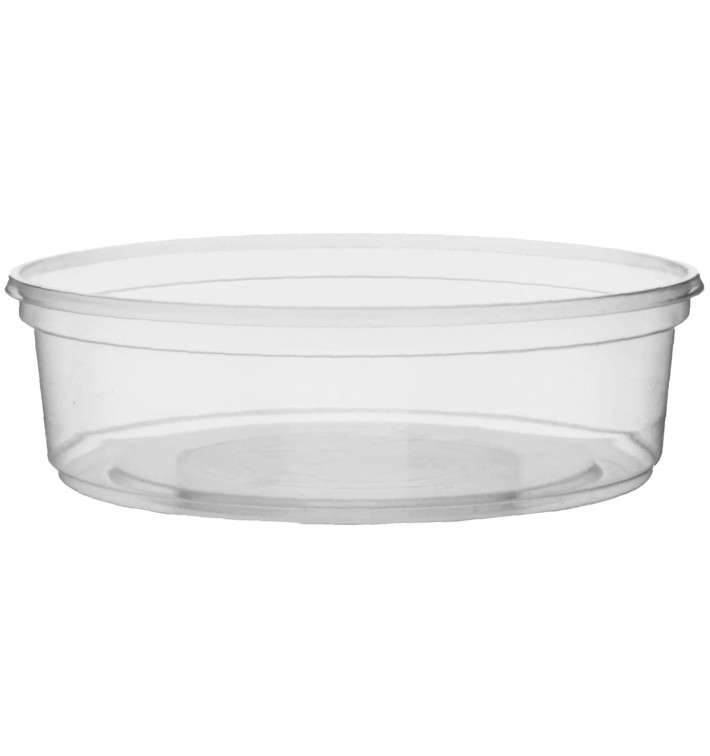 Plastic deli Container transparant PP 125ml Ø10,5cm (1.000 stuks)