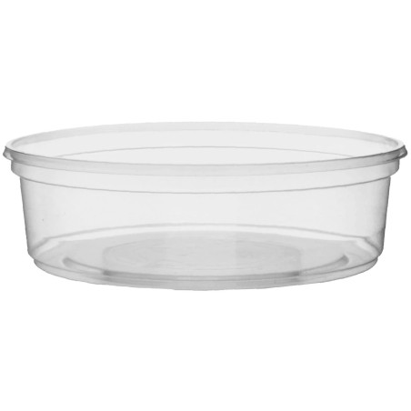 Plastic deli Container transparant PP 125ml Ø10,5cm (1.000 stuks)