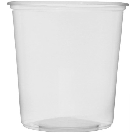 Plastic deli Container transparant PP 500ml Ø10,5cm (100 stuks)