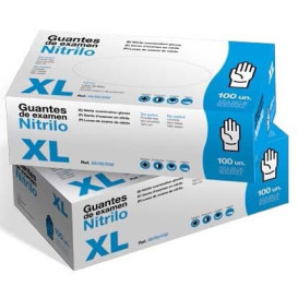 Nitril handschoenenen blauw maat XL 3,5g (1000 stuks)