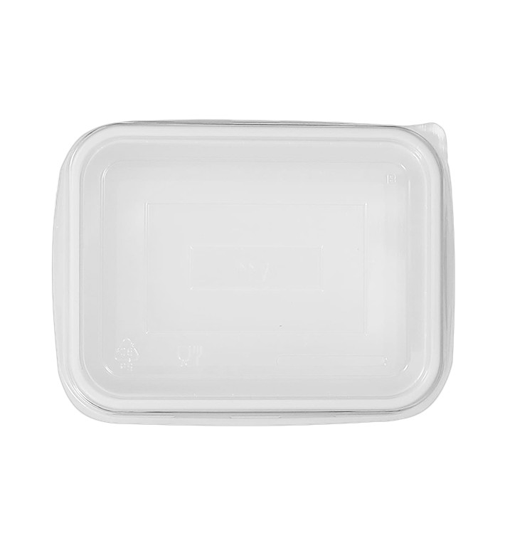 Plastic Deksel voor dienblad transparant 15,7x11,2x5,1cm (500 stuks)