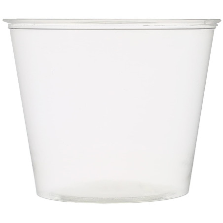 Plastic PET beker Kristal Saus 165ml Ø7,5cm (2.500 stuks)