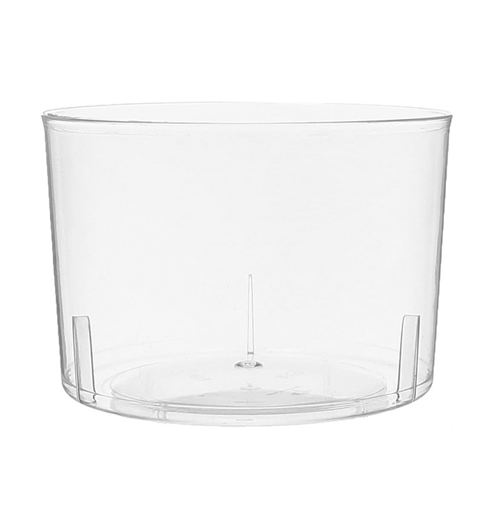 Plastic PS Wijn glas  Geïnjecteerde glascider 220 ml (480 stuks)