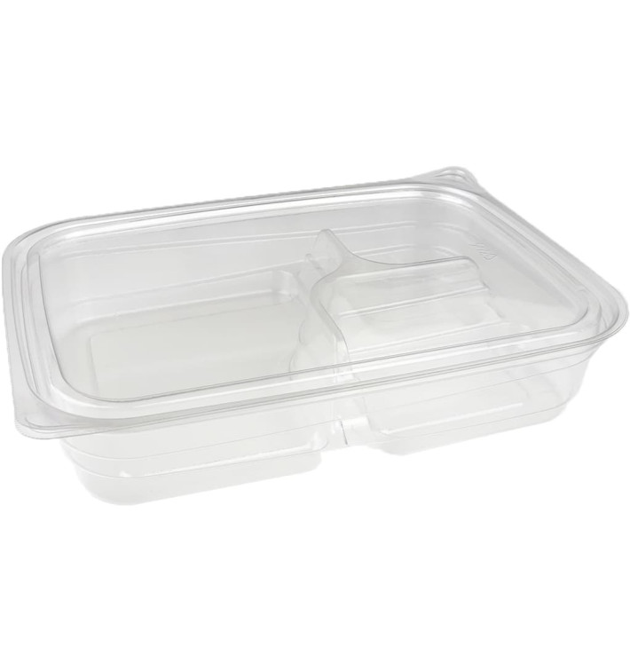 Plastic deli Container PET 3C 700ml 22x16x4cm (75 stuks) 