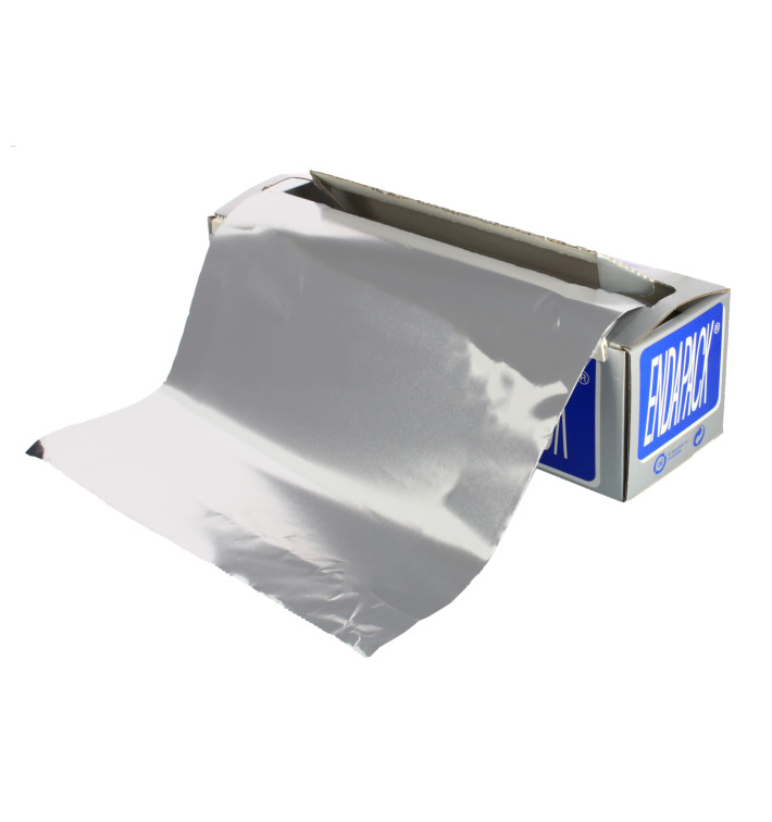 Aluminium folie wrap met Dispenser Box 30cmx300m 3Kg (6 stuks)