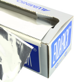 Aluminium folie wrap met Dispenser Box 30cmx300m 3Kg (6 stuks)