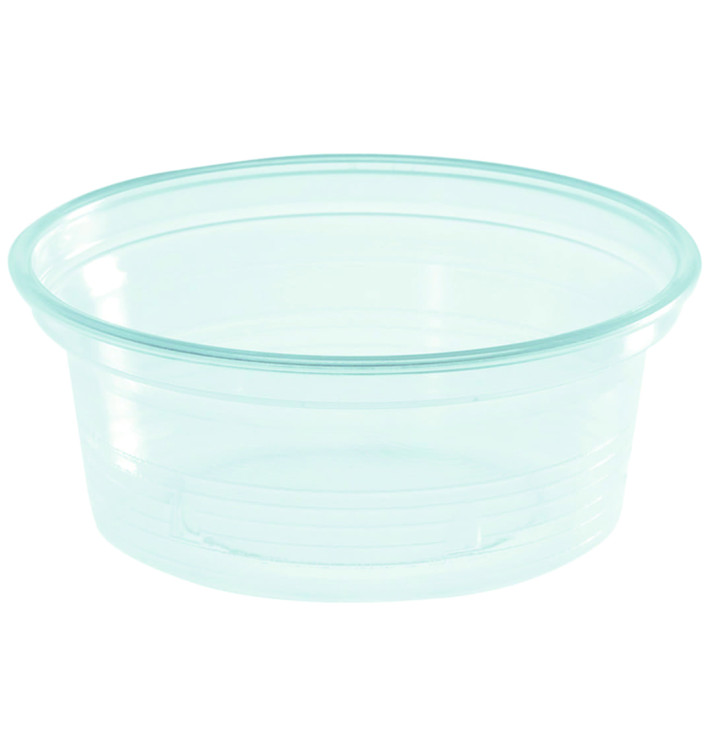 Plastic souffle beker PS transparant 50ml Ø7cm (1000 stuks)